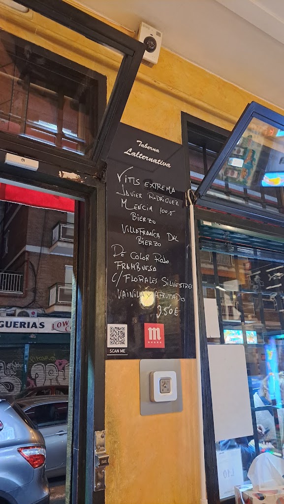 Restaurante La Alternativa — Carta