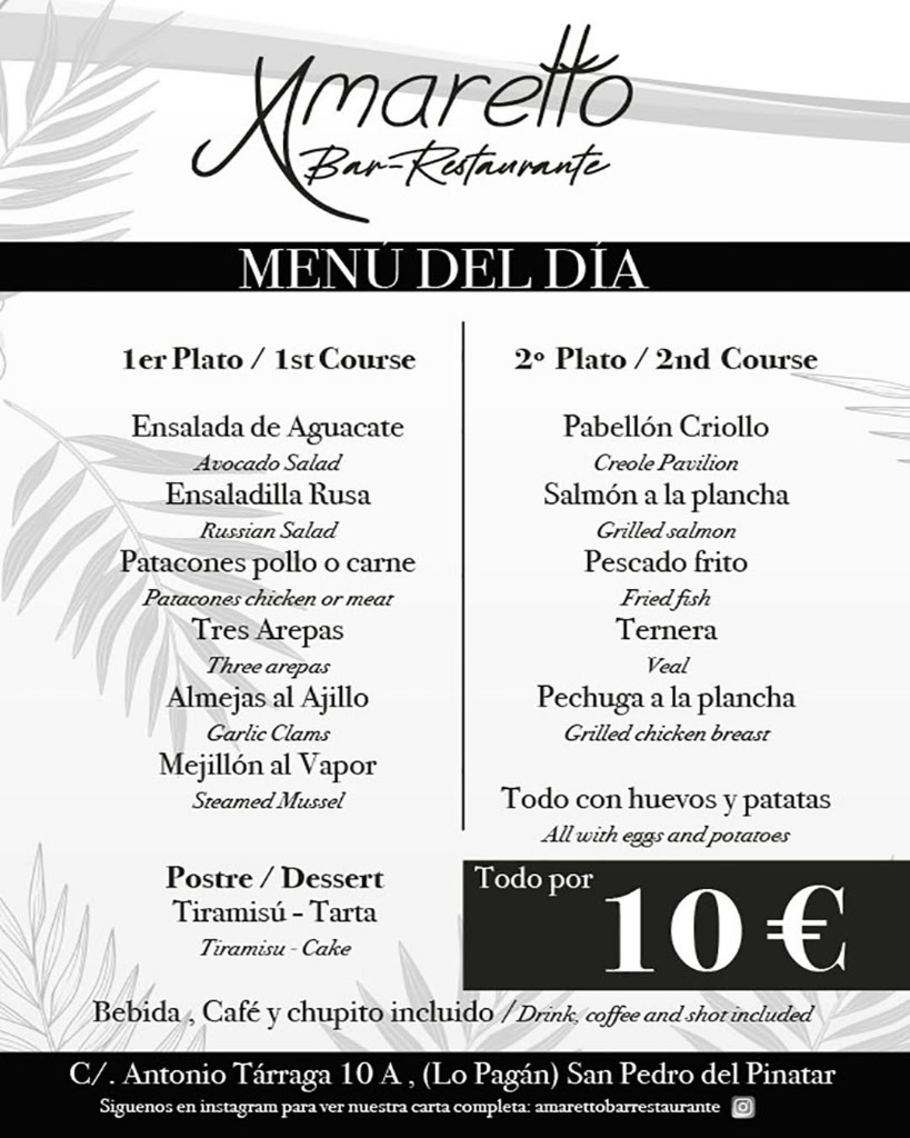 Amaretto Bar Restaurante — Del propietario