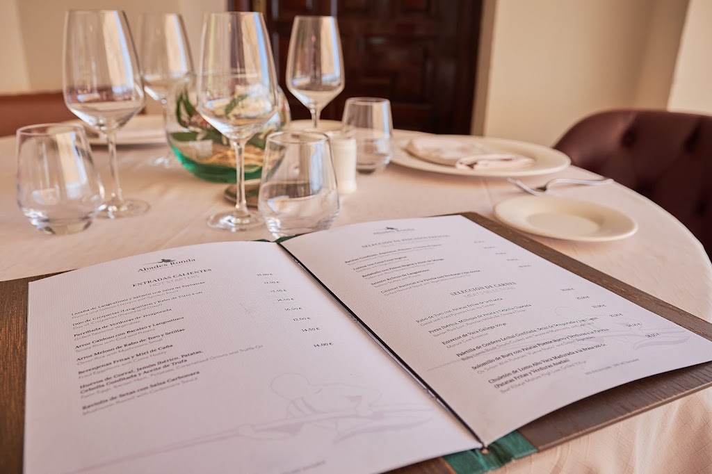 Restaurante Abades Ronda — Carta