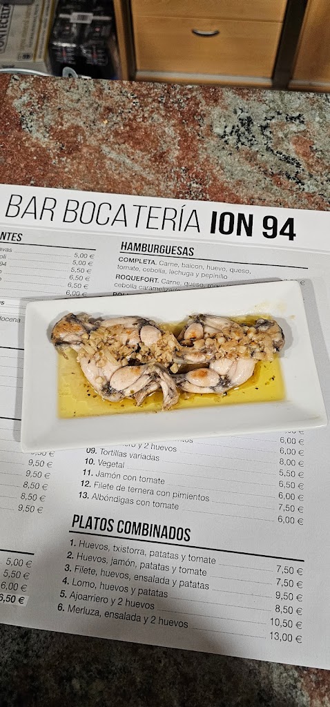 Bocateria ion 94 — Carta
