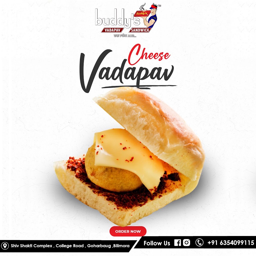 Buddy S Vadapav Sandwich Bilimora College Road