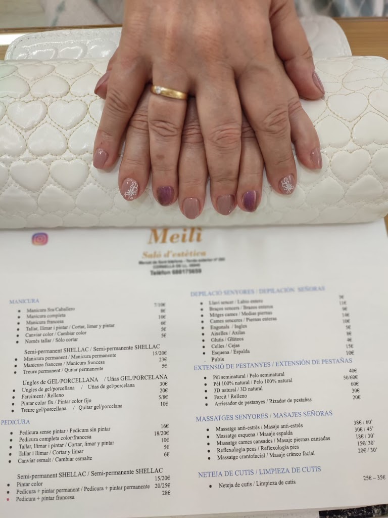 Meili Salo d'estetica — Carta