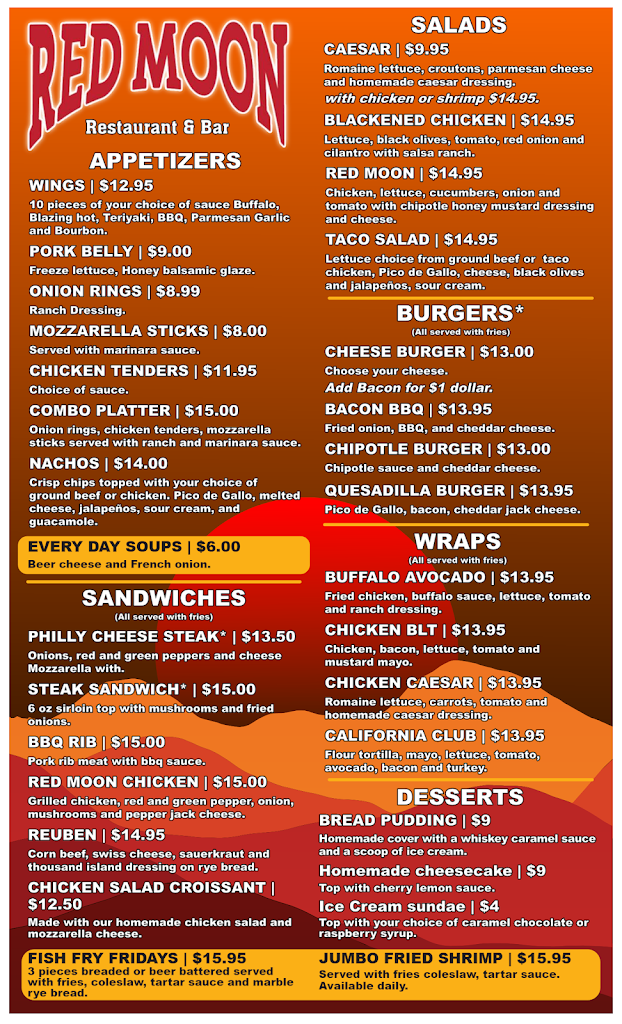  Red Moon Restaurant and Bar