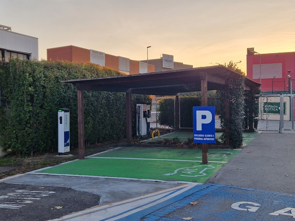 Estacion de carga de vehiculos electricos