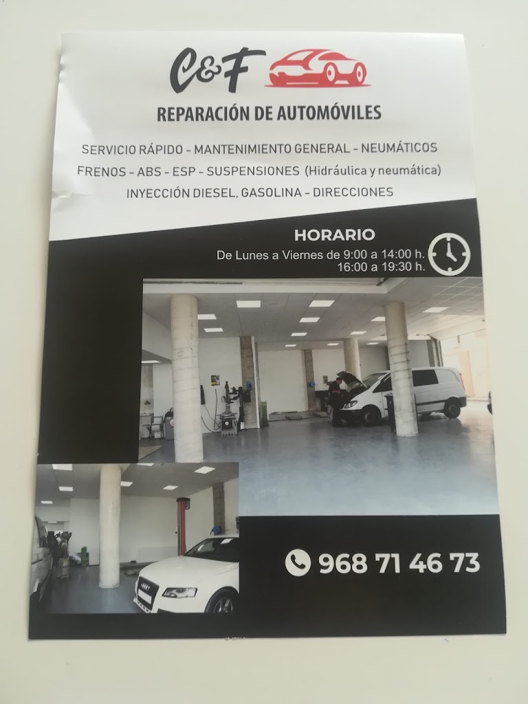 C&F REPARACION DE AUTOMOVILES — Del propietario
