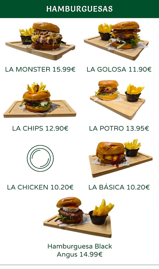 Playoff Gastropub — Carta