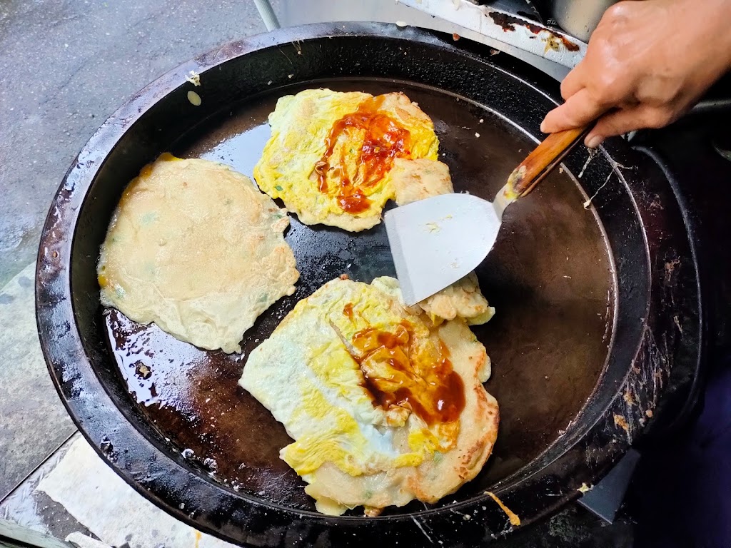 粉漿蛋餅 的照片