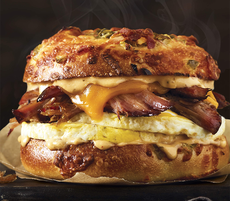 Breakfast sandwich