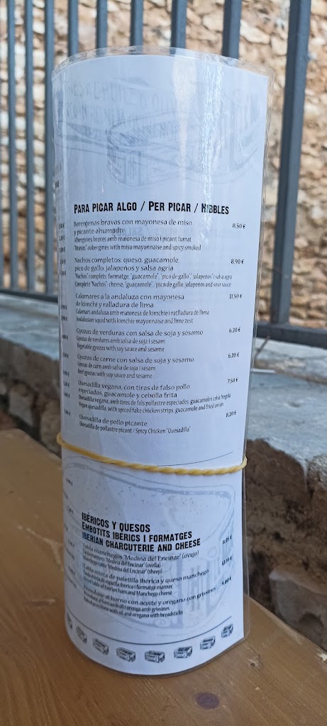 4 Latas Torredembarra — Carta