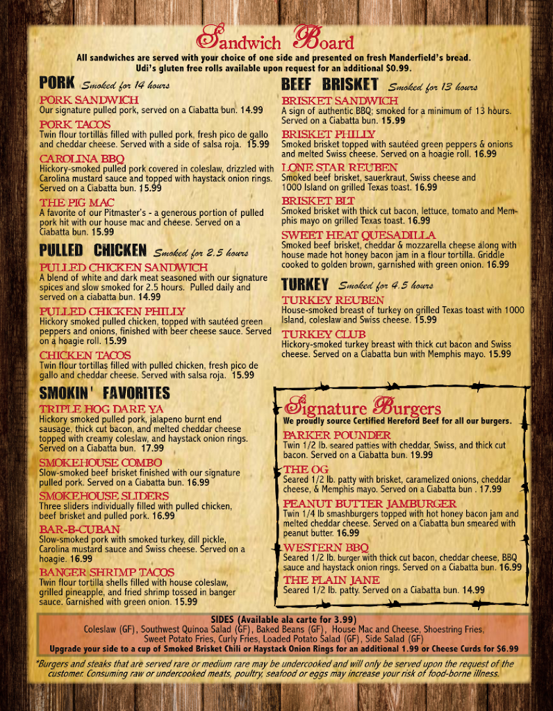  Parker John's BBQ & Pizza, Green Bay