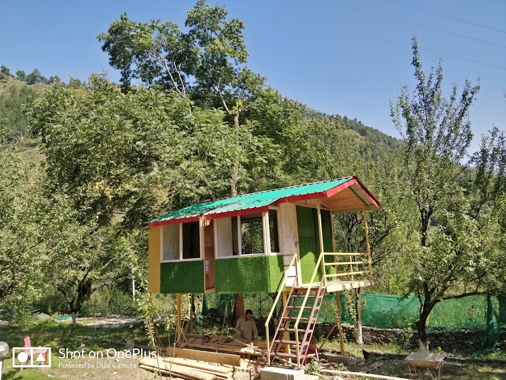 Tirthan village huts