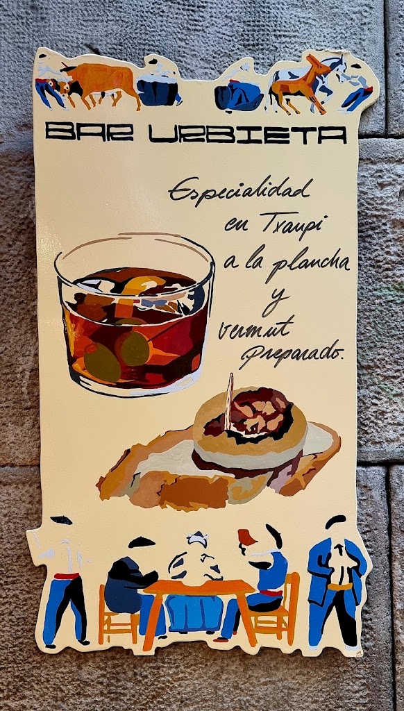 Restaurante Urbieta — Carta