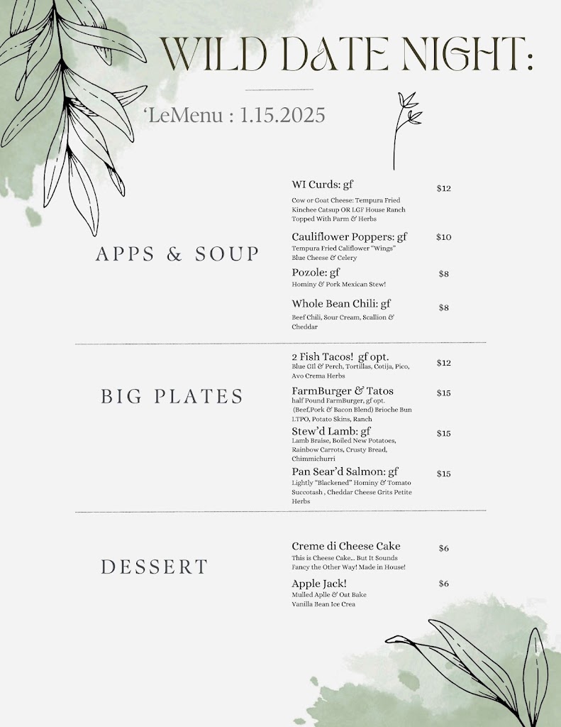  WiLD : A Feral Kitchen by LiveGreatFood