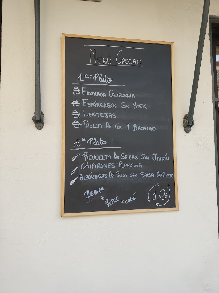 Bar Arosa — Carta