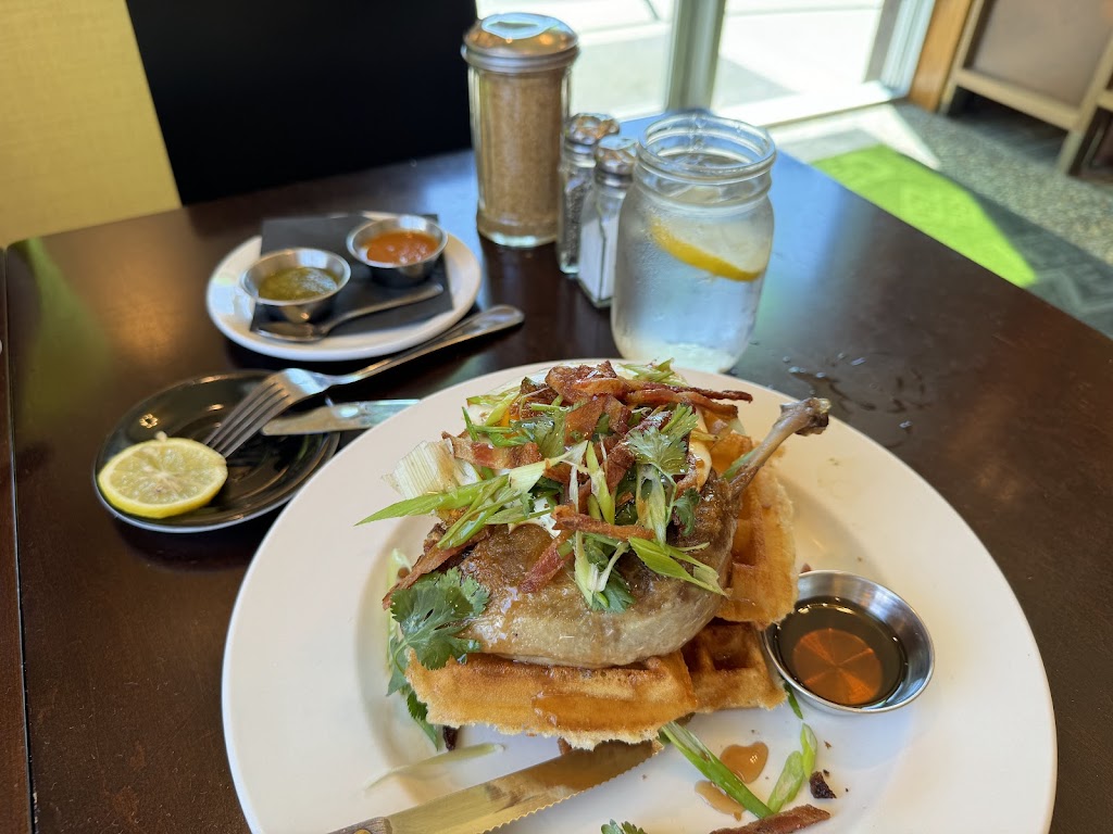 Chicken and waffles