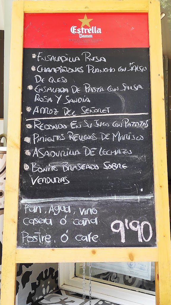 Cafe La Brujula — Carta