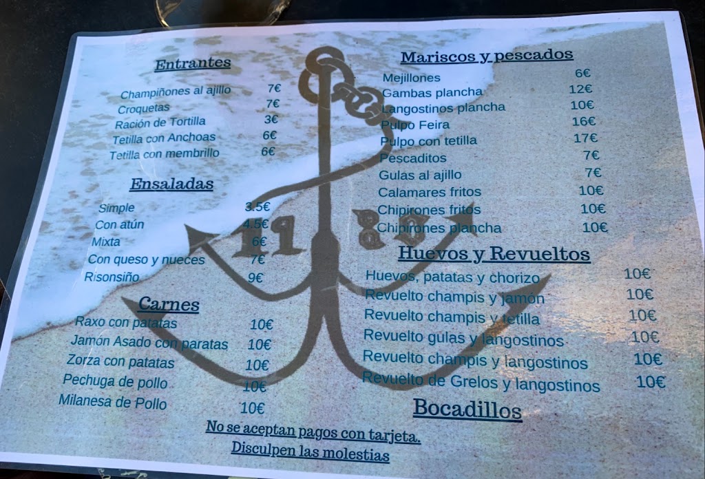 O Risonsino — Carta