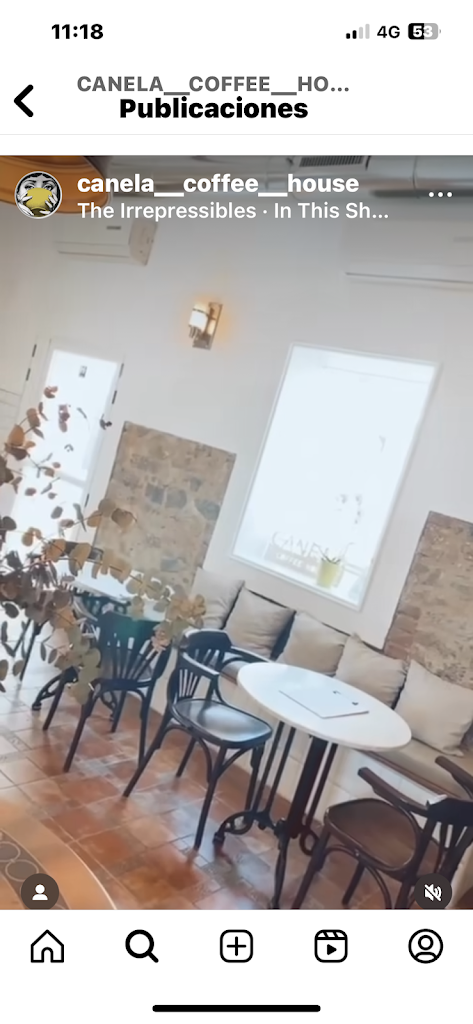 Canela Coffee house — Ambiente