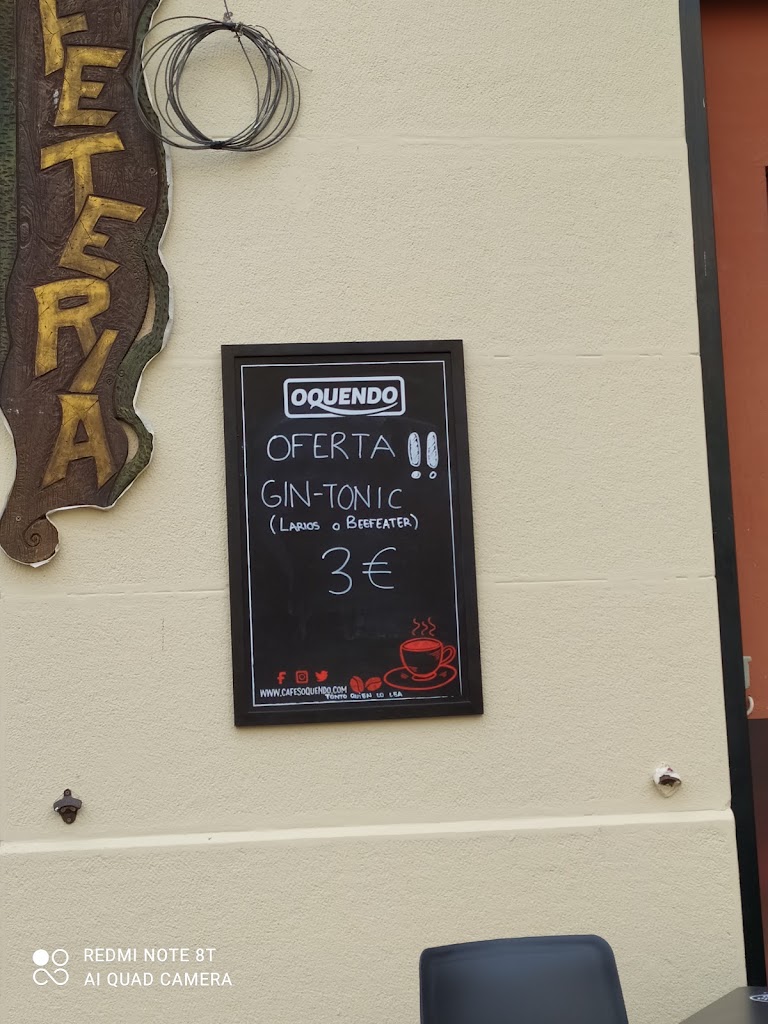 Bar La Cana — Carta