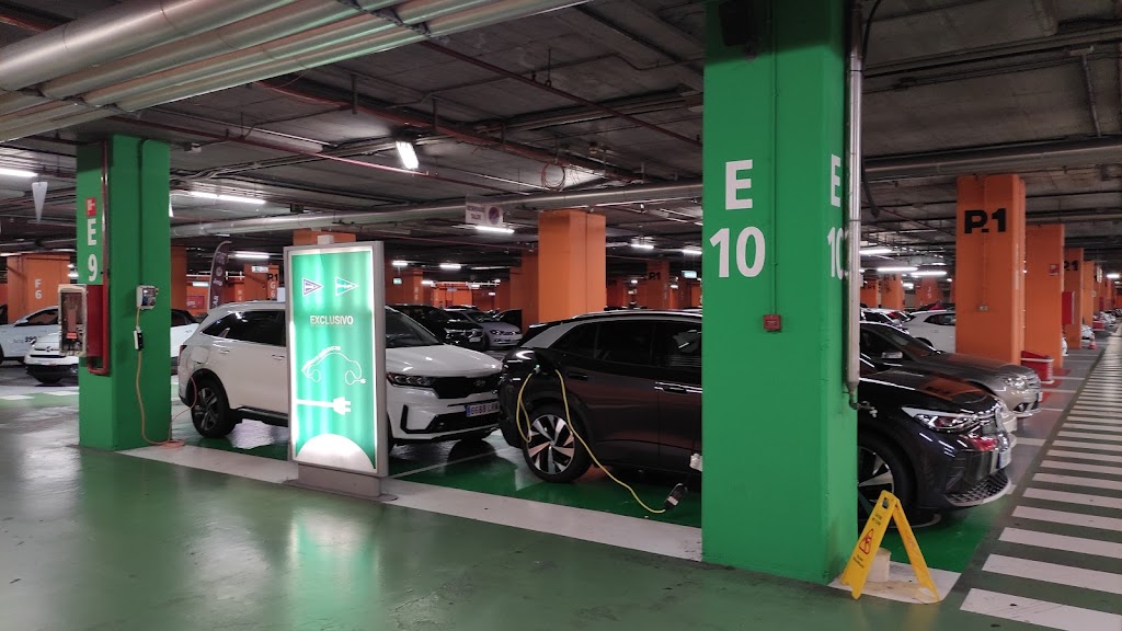 Estacion de carga de vehiculos electricos