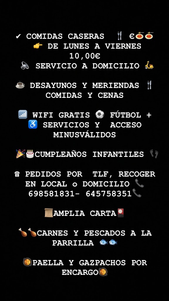 RESTAURANT ROXY — Carta