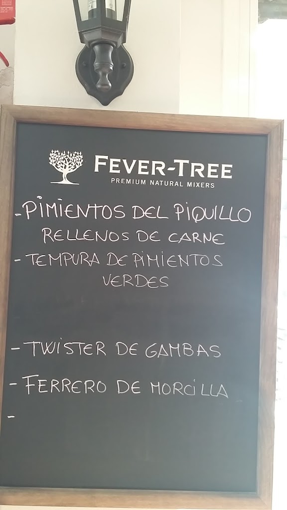 Bar Restaurant Tapeo — Carta