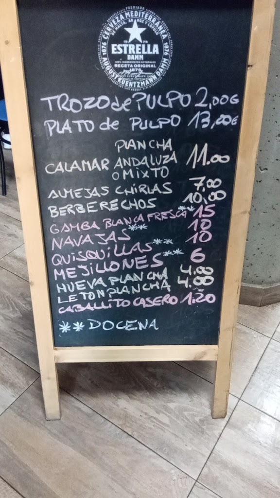 Al Manolo — Carta