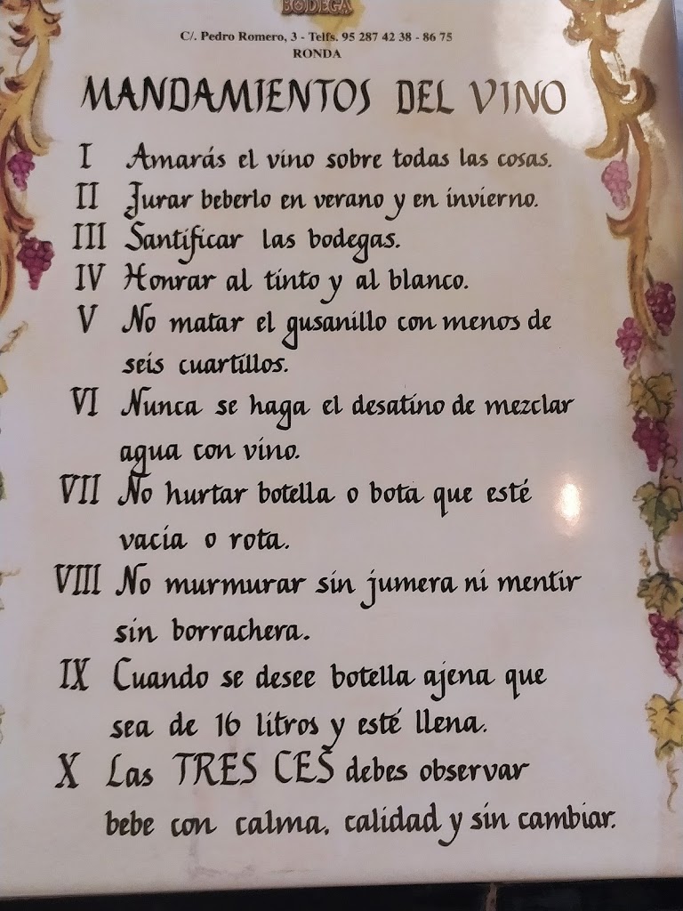 La Verdad — Carta