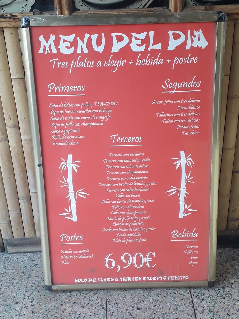 Restaurante Chino "Ciudad Feliz" — Carta