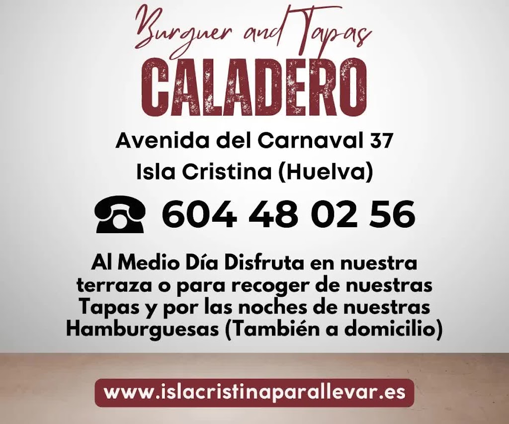 Burguer Caladero — Del propietario