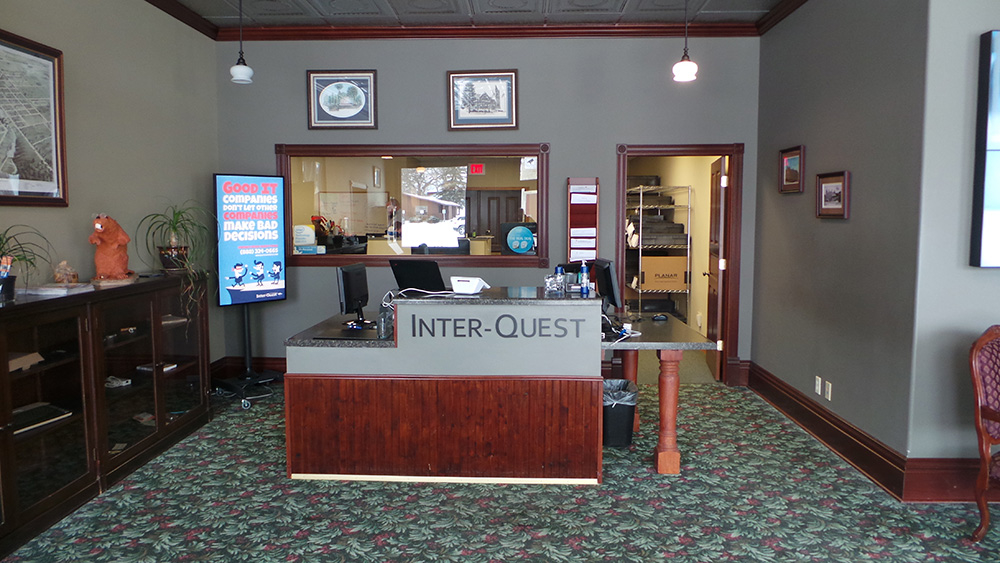 Inside