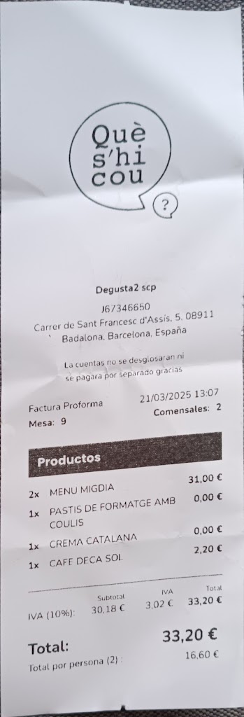 Que s'hi cou Restaurant — Mas recientes