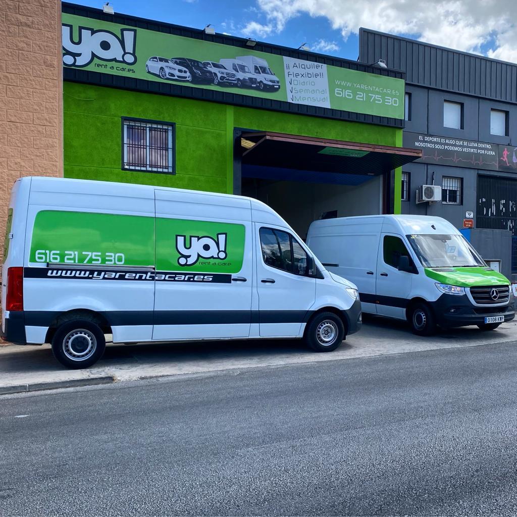 YA rent a car - alquiler de furgonetas y coches en Mengibar