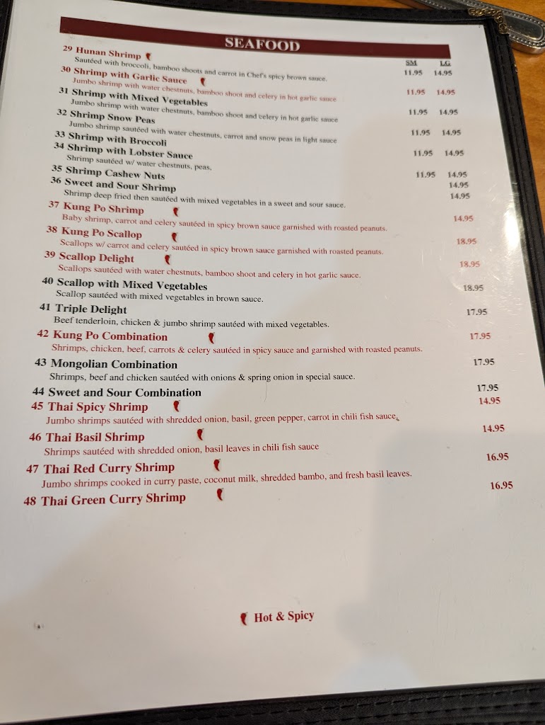Young Chow Cafe Chinese and Thai Restaurant