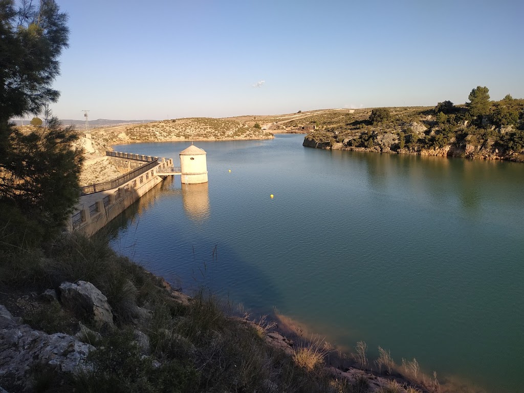 Presa botana del Pantano de Almansa AL