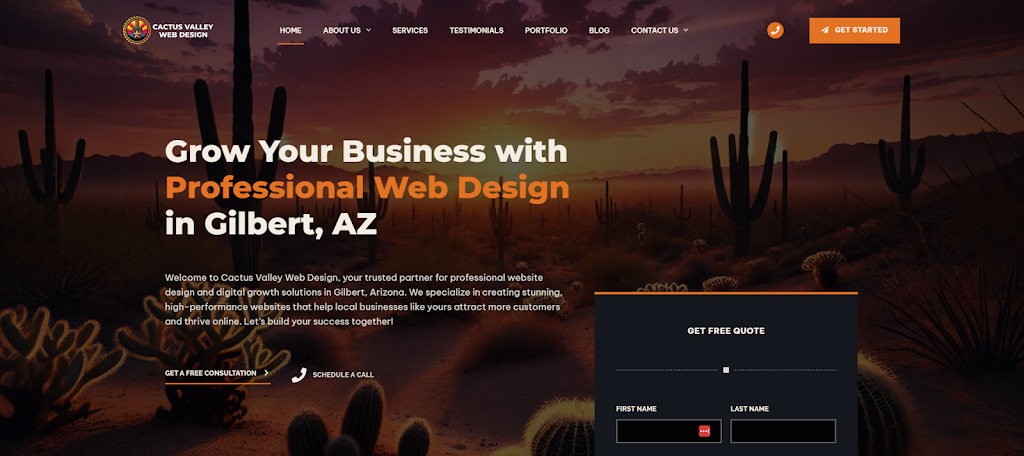 Cactus Valley Web Design