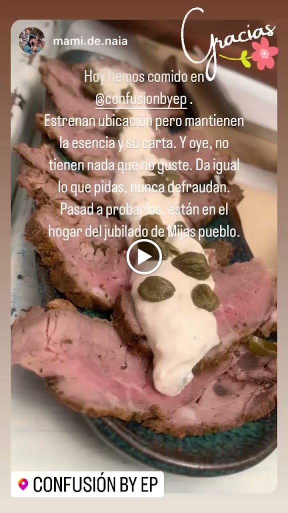 Hogar del Jubilado Mijas Pueblo — Carta