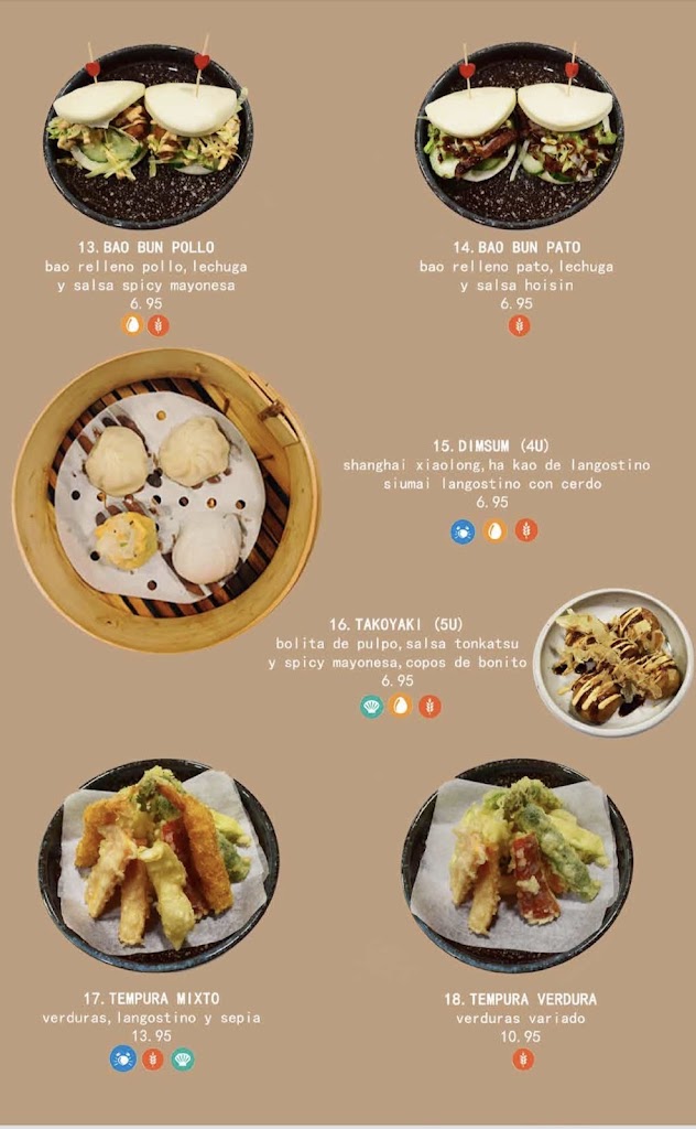 Restaurante Eat this — Carta