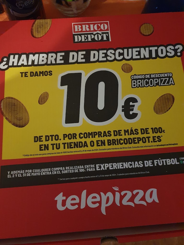 Telepizza Sesena, Toledo - Comida a domicilio — Carta