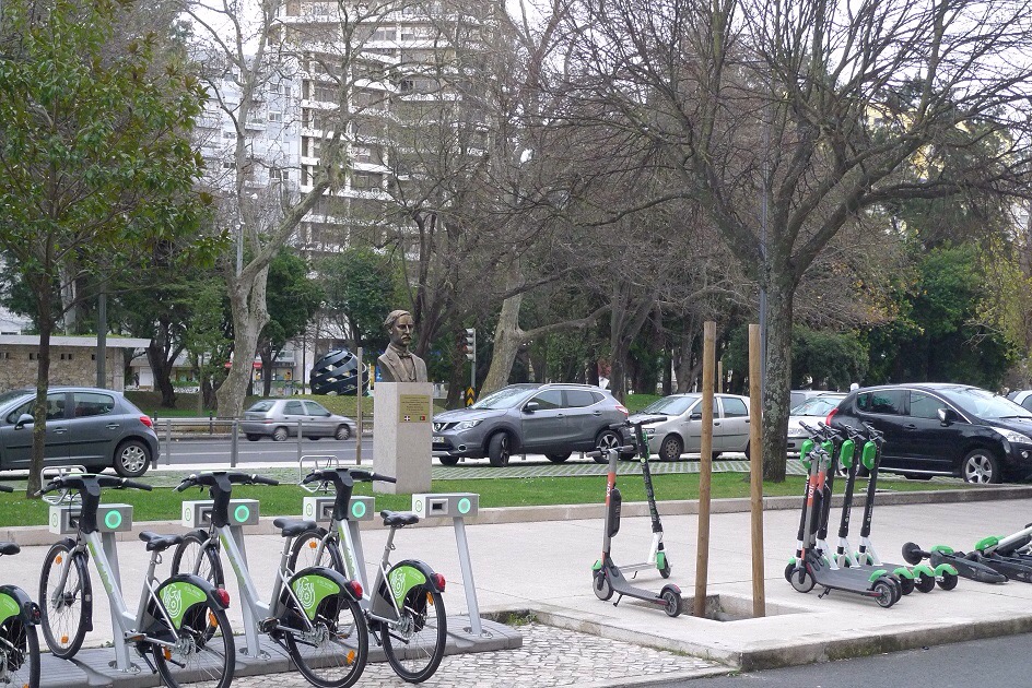 Estacao Bicicletas Gira 462 Biblioteca Nacional, Campo Grande
