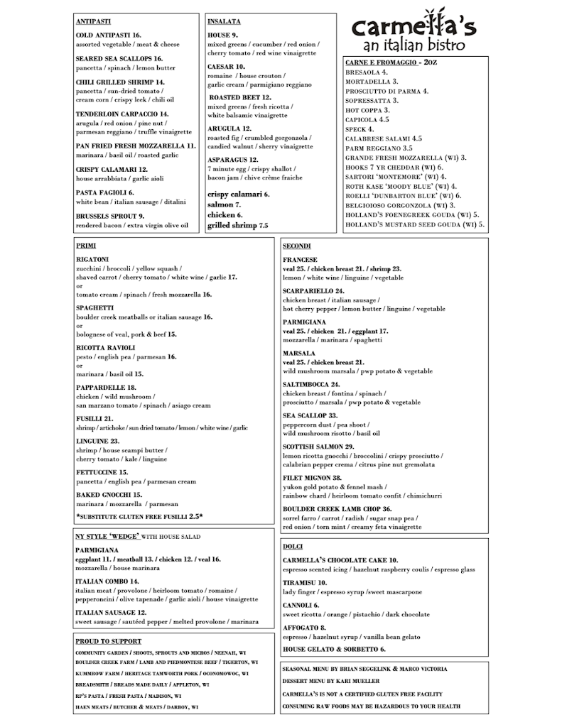  Carmella's an Italian Bistro