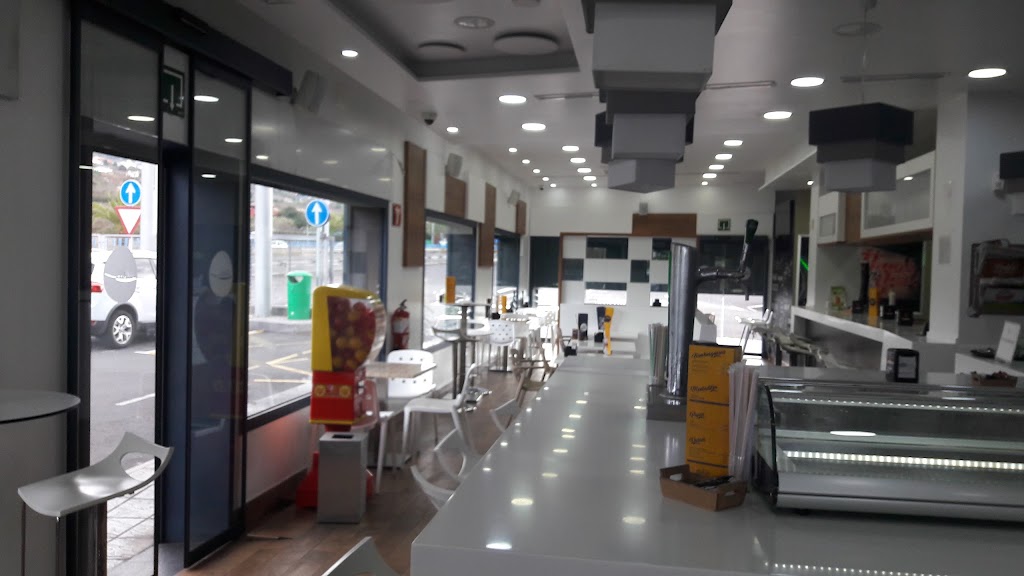 Estacion de servicio BP — Interior