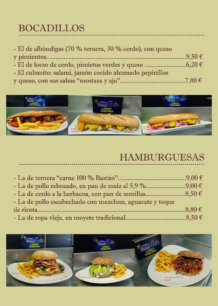 Lorea Taberna — Carta