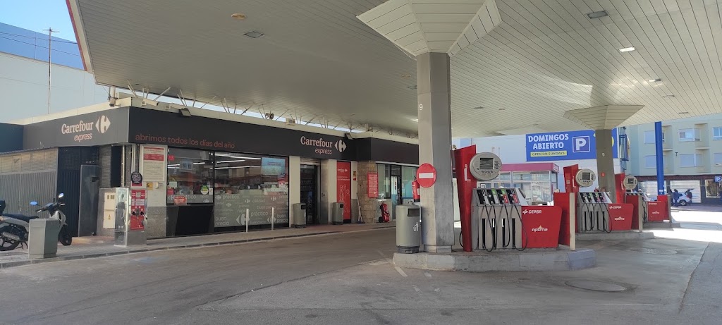 Estacion de servicio Cepsa — Surtidor de combustible