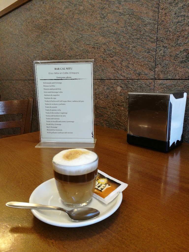 Bar Cal Nitu — Carta