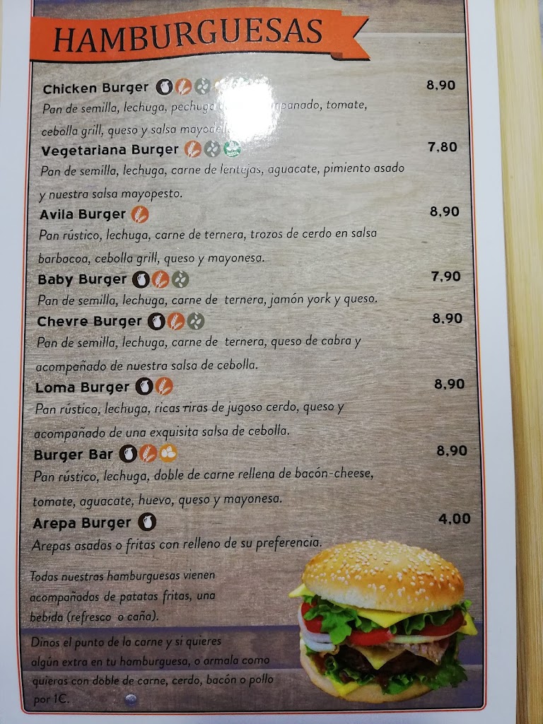 Aroma y Sabor — Carta