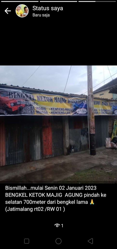 BENGKEL KETOK MAJIC AGUNG