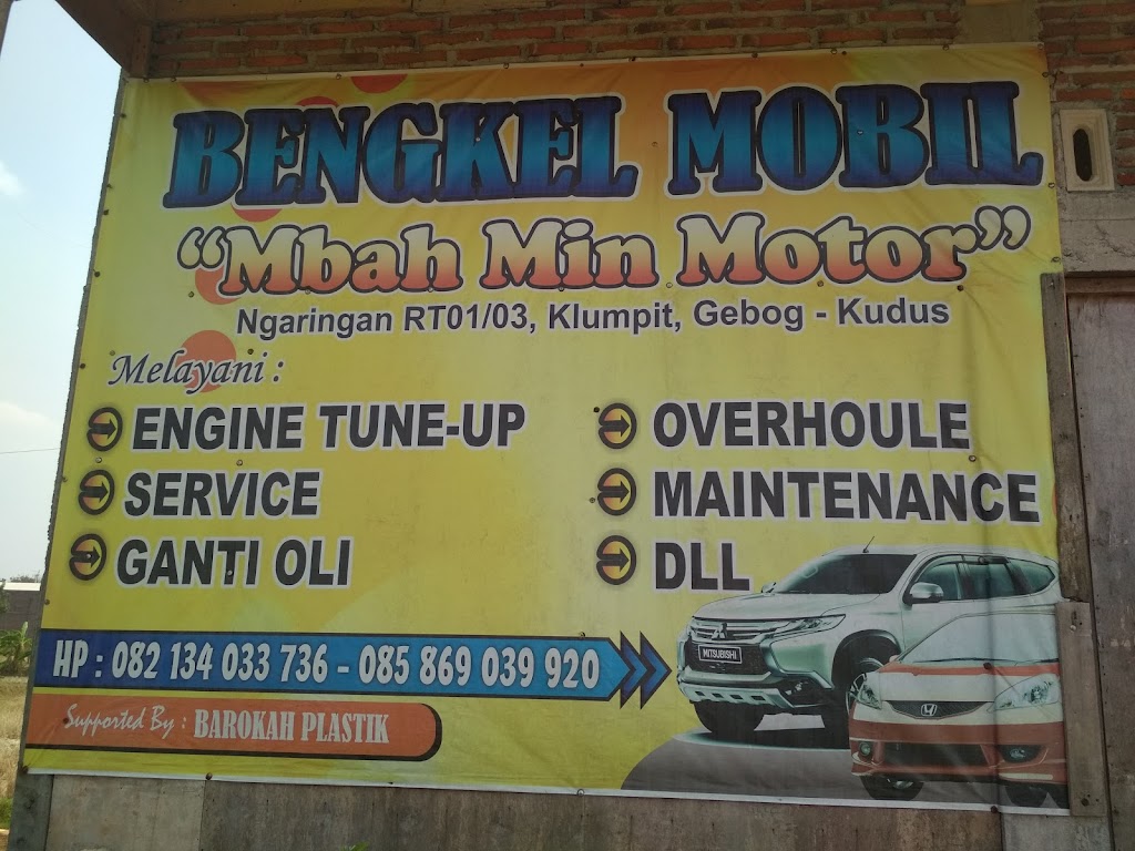 Bengkel Mobil "Mbah Min Motor"