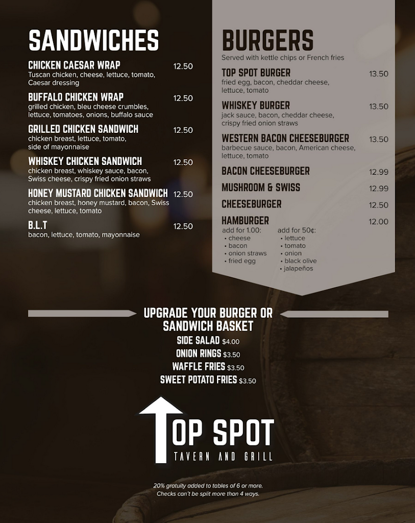  Top Spot Tavern & Grill