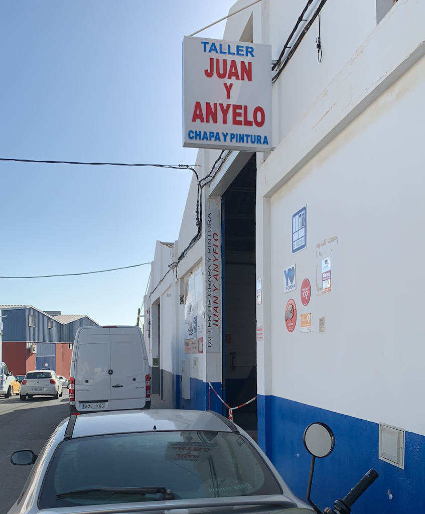 Juan y anyelo taller de chapa y pintura — Del propietario